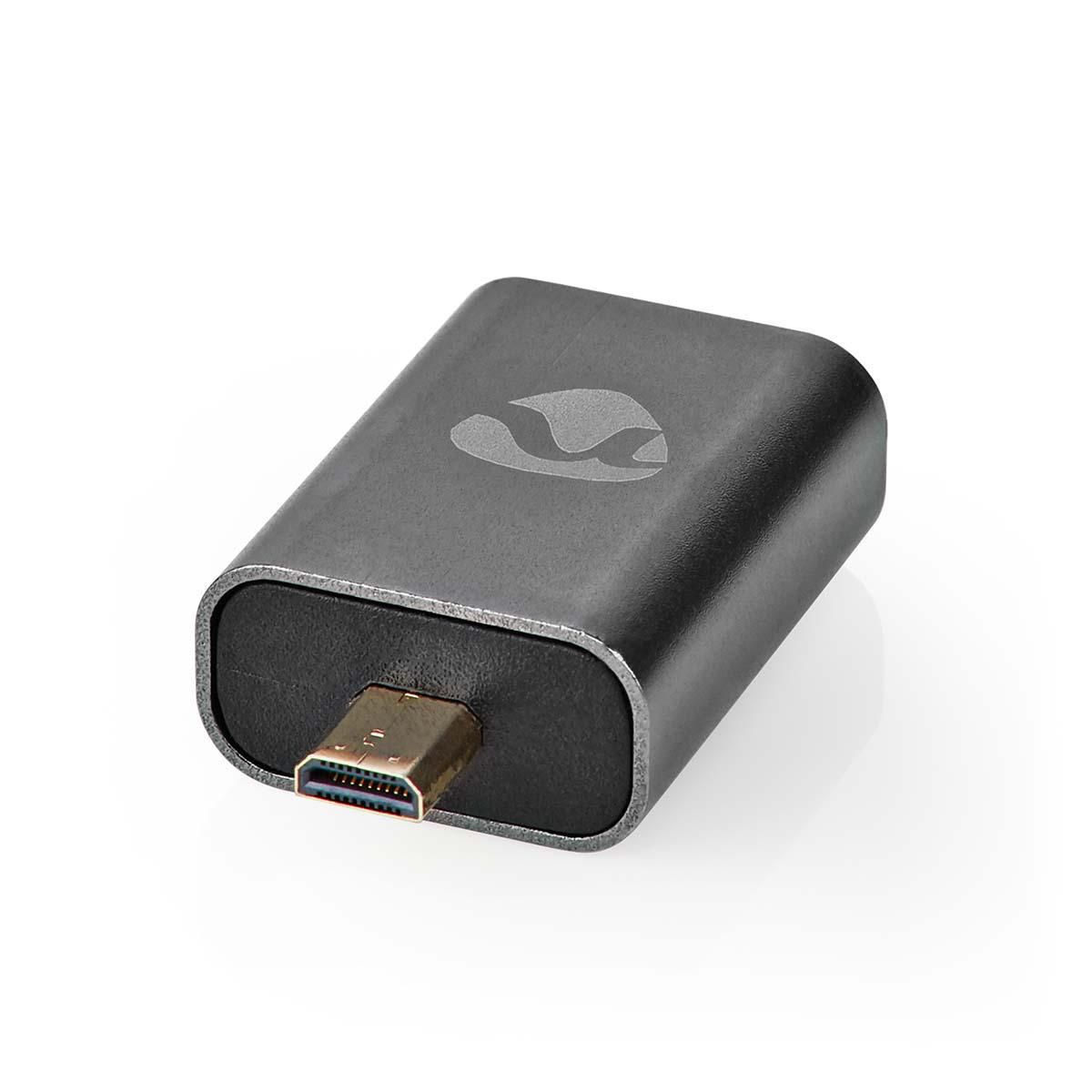Nedis HDMI Adapter - High Speed, Bronze Gray, 1 Piece with Window