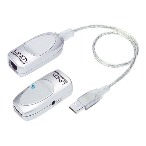Lindy CAT5 USB Extender - USB Cable Extension - Up to 50m