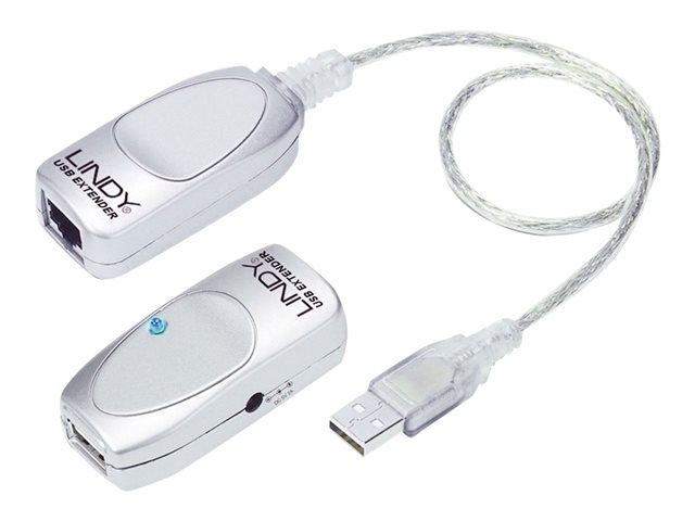 Extensor USB Lindy CAT5 - Cable USB de extensión - Hasta 50m