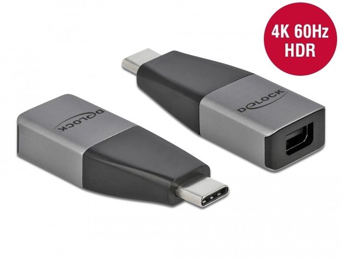 Adaptador Delock DisplayPort - USB-C a Mini DisplayPort