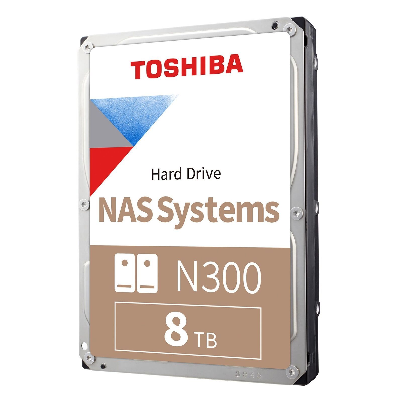 Disque dur interne Toshiba N300 - 8 To - 3,5 pouces SATA 6 Gb/s - 7200 tr/min - 256 Mo de mémoire tampon