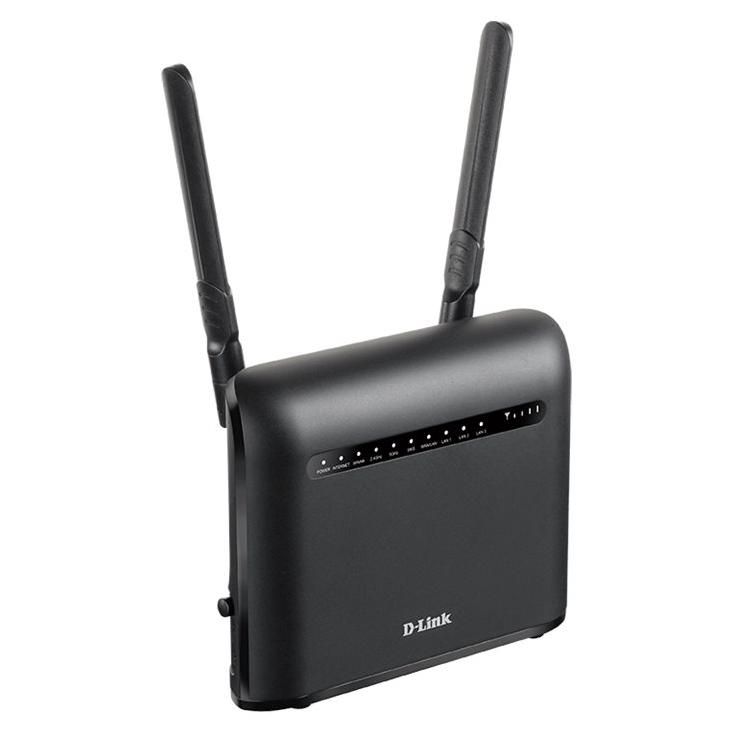D-Link DWR-953V2 Wireless Router - 4-Port WWAN Switch - 1GbE - Wi-Fi 5 - Bi-Band