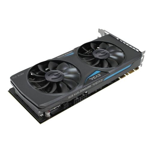 Carte graphique EVGA GeForce GTX 970 - GF GTX 970 - 4 Go GDDR5 - PCIe 3.0 x16 - 2 ports DVI, HDMI, DisplayPort