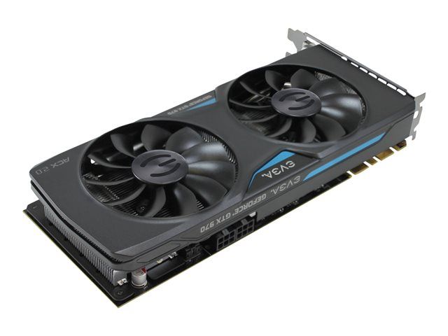 EVGA GeForce GTX 970 - Graphics Card - GF GTX 970 - 4GB GDDR5 - PCIe 3.0 x16 - 2x DVI, HDMI, DisplayPort