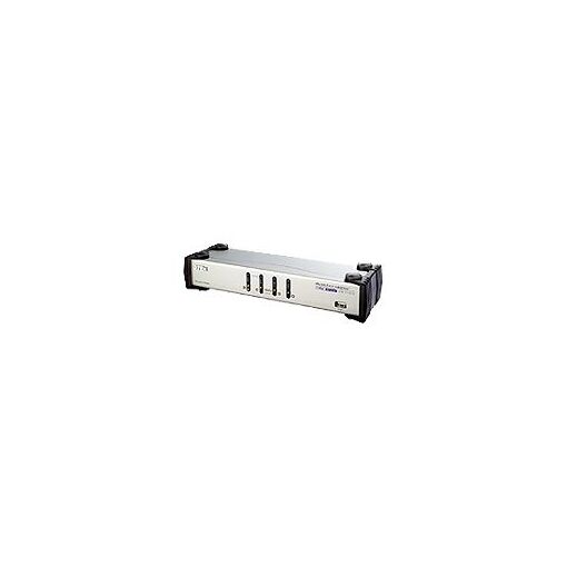ATEN MasterView Dual-View CS-1744 - 4-Port KVM Switch with Audio/USB