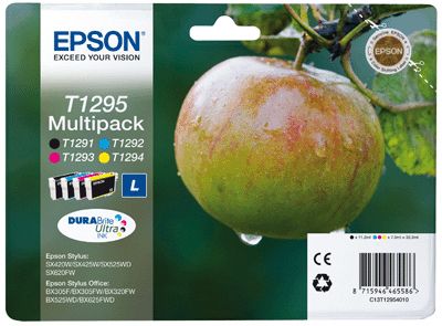 Epson T129540 Ink Cartridges (Black/Cyan/Magenta/Yellow)