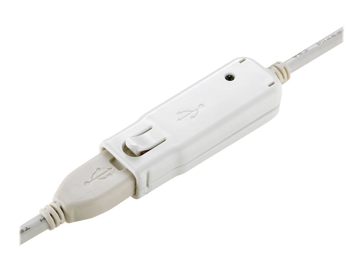 Secomp USB 2.0 Cable Extender - 12m, White