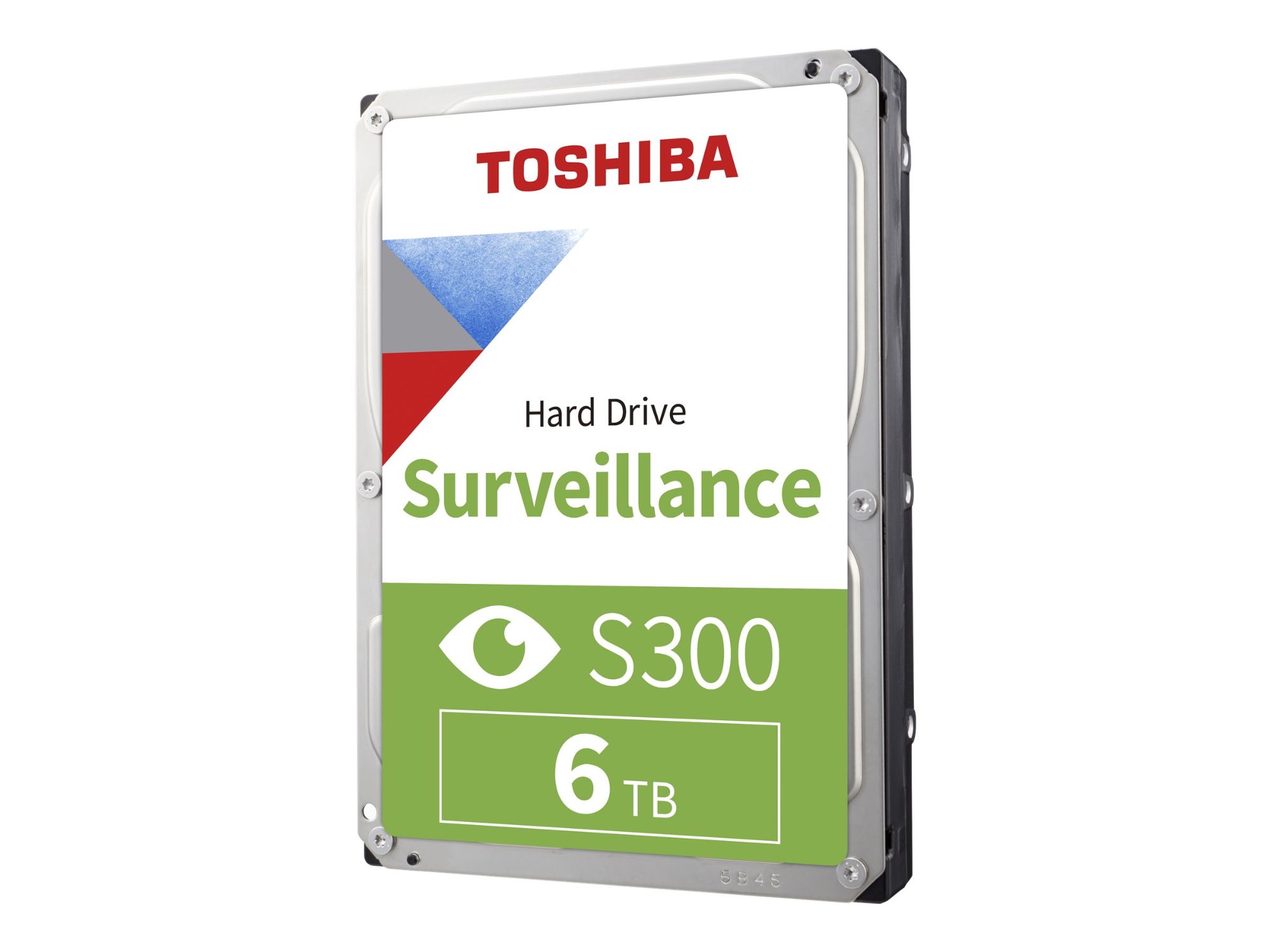 Toshiba S300 Surveillance Hard Drive - 6TB - Internal - 3.5" - SATA 6Gb/s - 5400 RPM - Buffer: 256MB