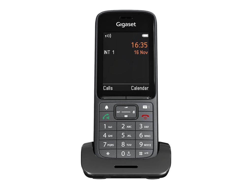 Gigaset SL800H PRO - Wireless Handset Extension - Bluetooth Interface with Caller ID - ECO DECT GAP CAT-iq - Charcoal Grey