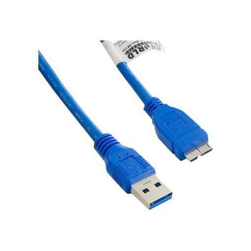 Cable 4World Micro-USB a USB Tipo-A - 1,5 m, Azul