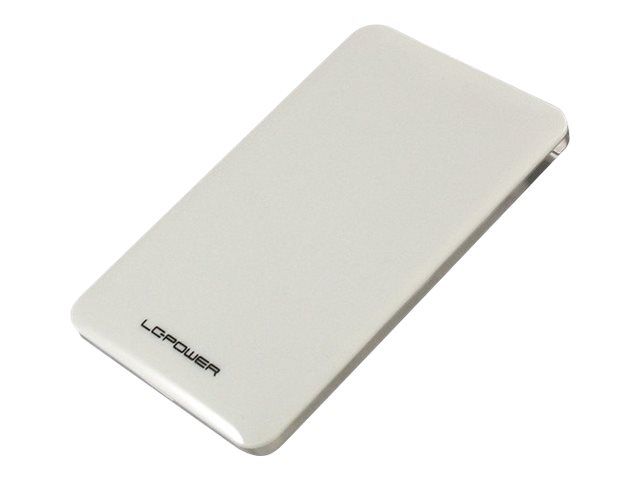 LC Power 2.5' SATA to USB 3.0 External Enclosure, 7W, White