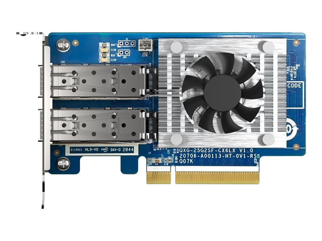 QNAP QXG-25G2SF-CX6 25GB Ethernet Network Adapter