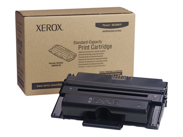 Tinta de tóner negra original de Xerox para Phaser 3635MFP/S, MFP/SM, MFP/X, MFP/XM; WorkCentre 3635MFPV_XED