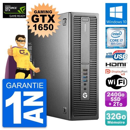 PC de escritorio HP EliteDesk 800 G2 SFF Gaming