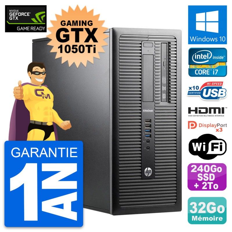 HP EliteDesk 800 G1 Gaming PC