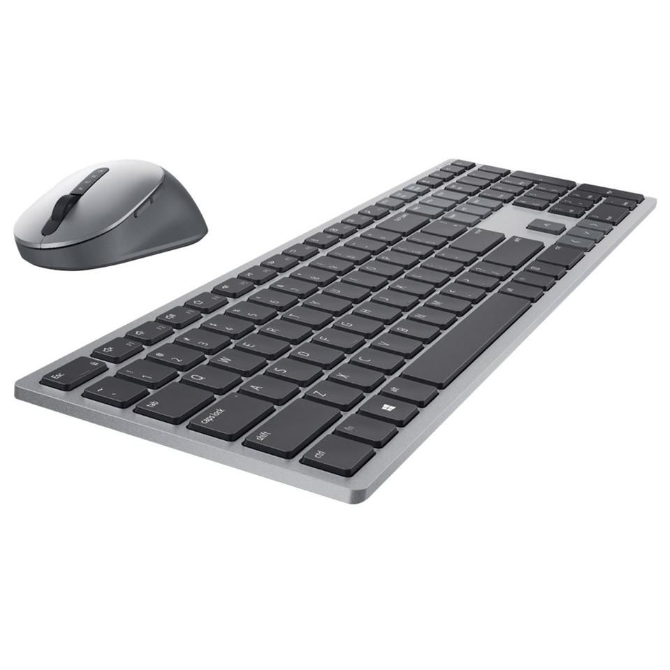 Dell Pro Plus Wireless Keyboard and Mouse KM7321W - US International QWERTY Keyboard - Titan Gray