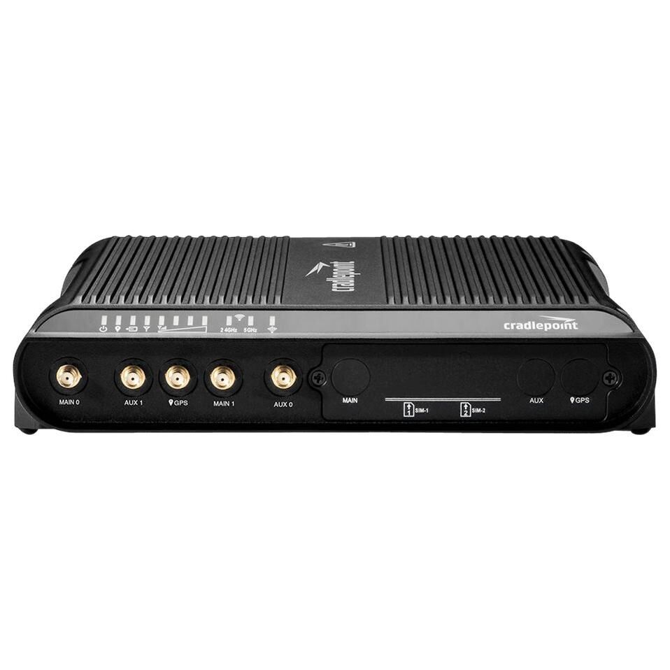 Cradlepoint COR IBR1700-1200M-B - Routeur sans fil - WWAN commutateur 5 ports - 1GbE - Wi-Fi 5 - Bi-bande - avec Plan NetCloud Mobile Essentials de 3 ans