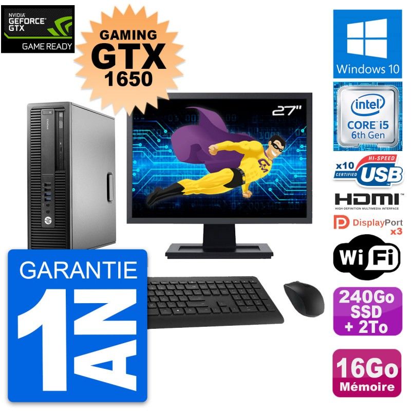 HP EliteDesk 800 G2 SFF Gaming PC