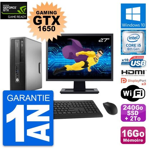 PC HP EliteDesk 800 G2 SFF Juego