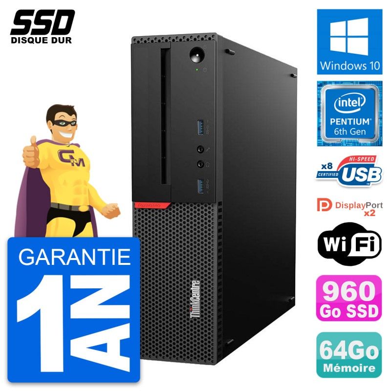 Lenovo ThinkCentre M800 SFF Desktop Computer