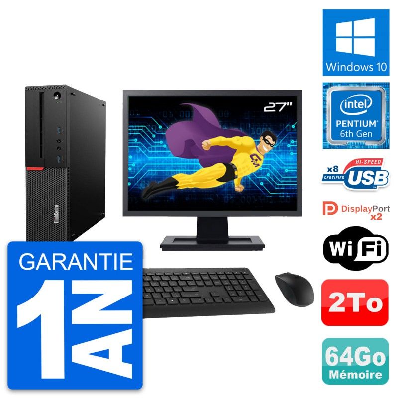 Lenovo M800 SFF Desktop Computer