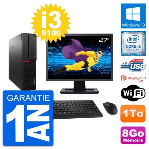Lenovo M800 SFF Desktop Computer