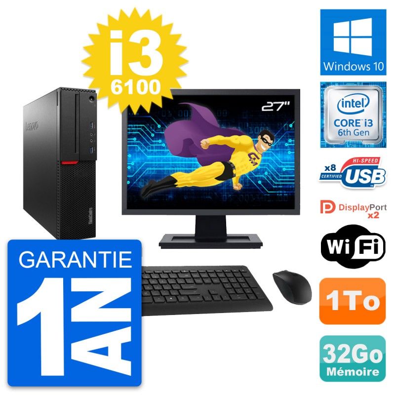 Lenovo M800 SFF Desktop Computer