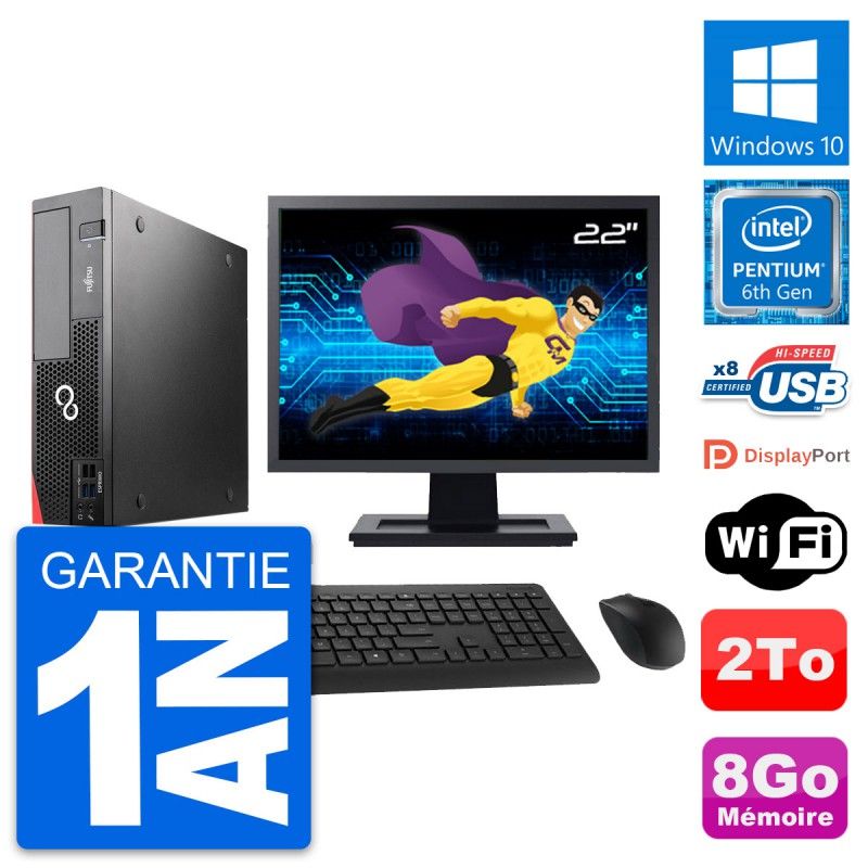 Fujitsu D556 DT 22-inch Desktop Computer