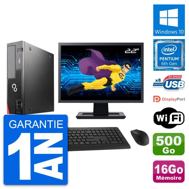 Fujitsu D556 DT 22-inch Desktop PC