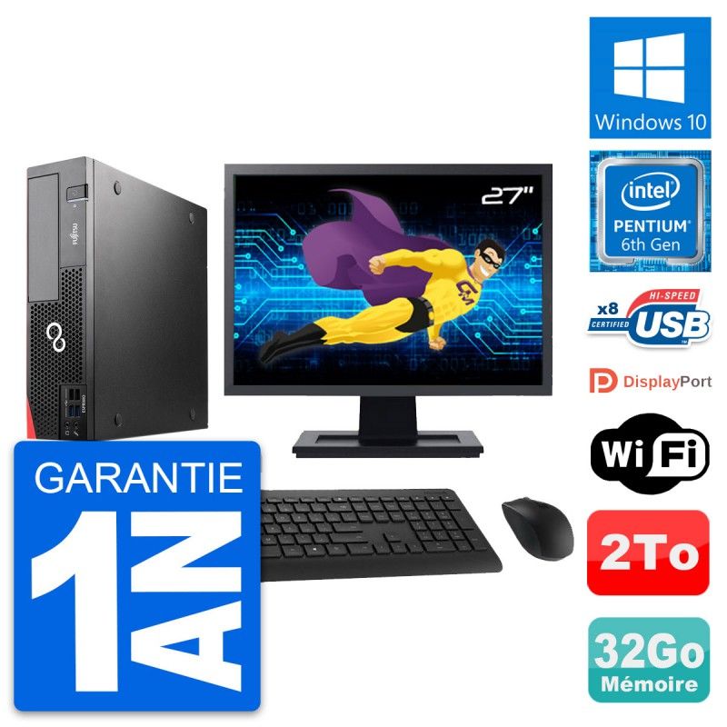 Fujitsu D556 DT 27-Inch Desktop PC