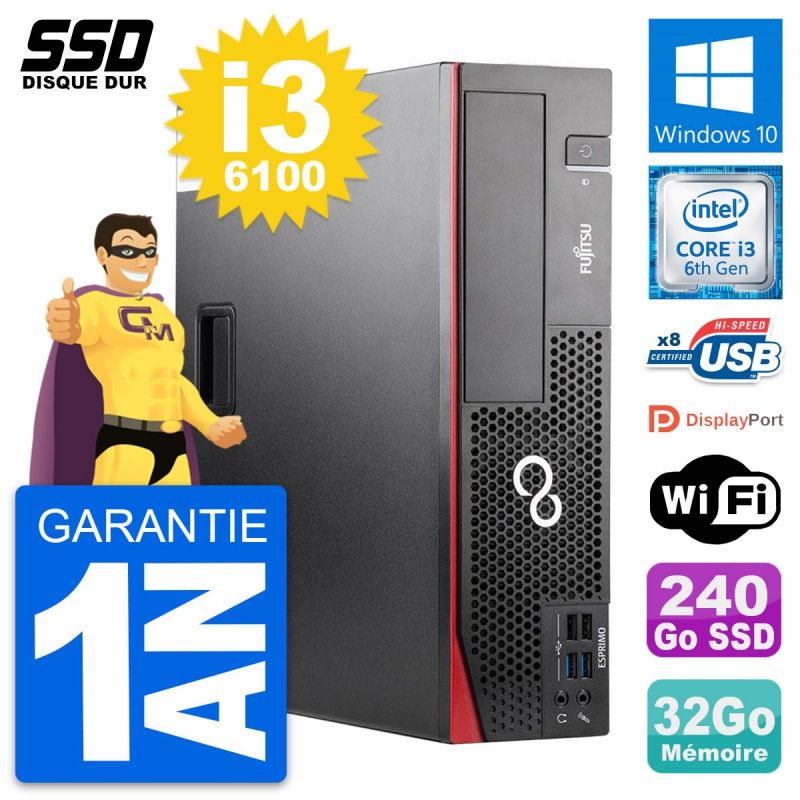 Fujitsu Esprimo D556 DT Desktop PC