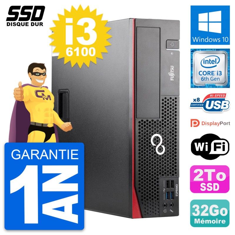 Fujitsu Esprimo D556 DT Desktop Computer