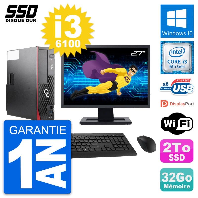 Fujitsu D556 DT 27-inch All-in-One PC