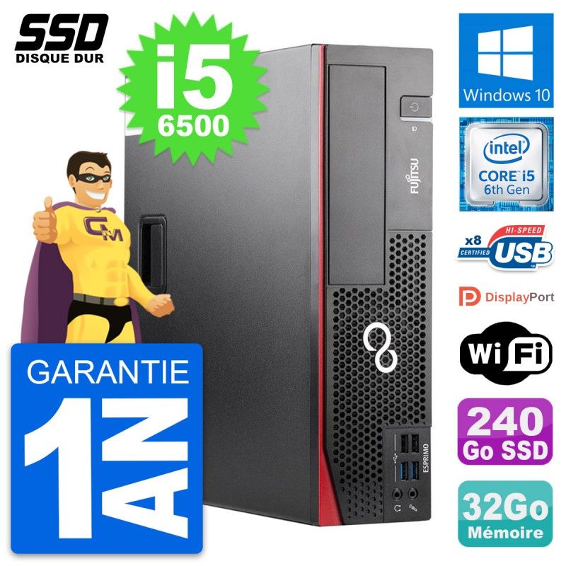 Fujitsu Esprimo D556 DT Desktop Computer