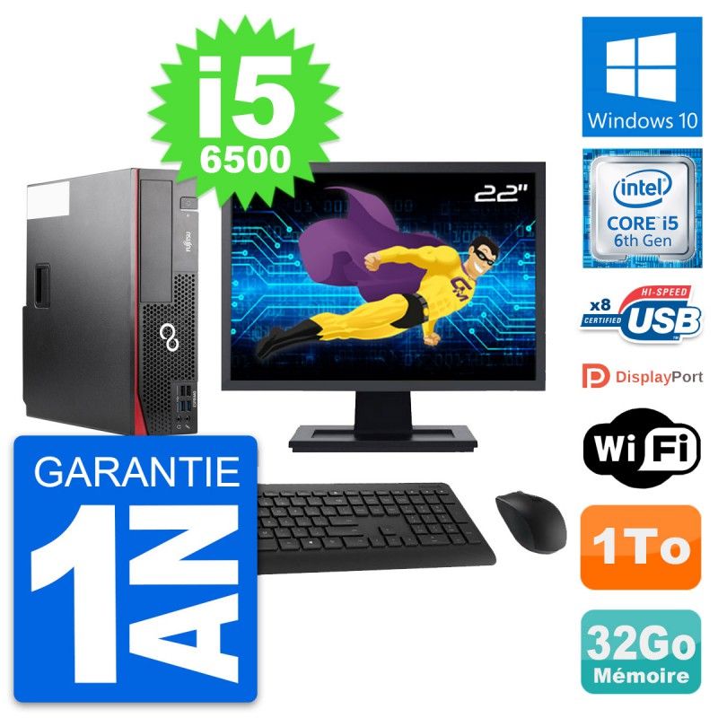 Fujitsu D556 DT 22-Inch Desktop PC