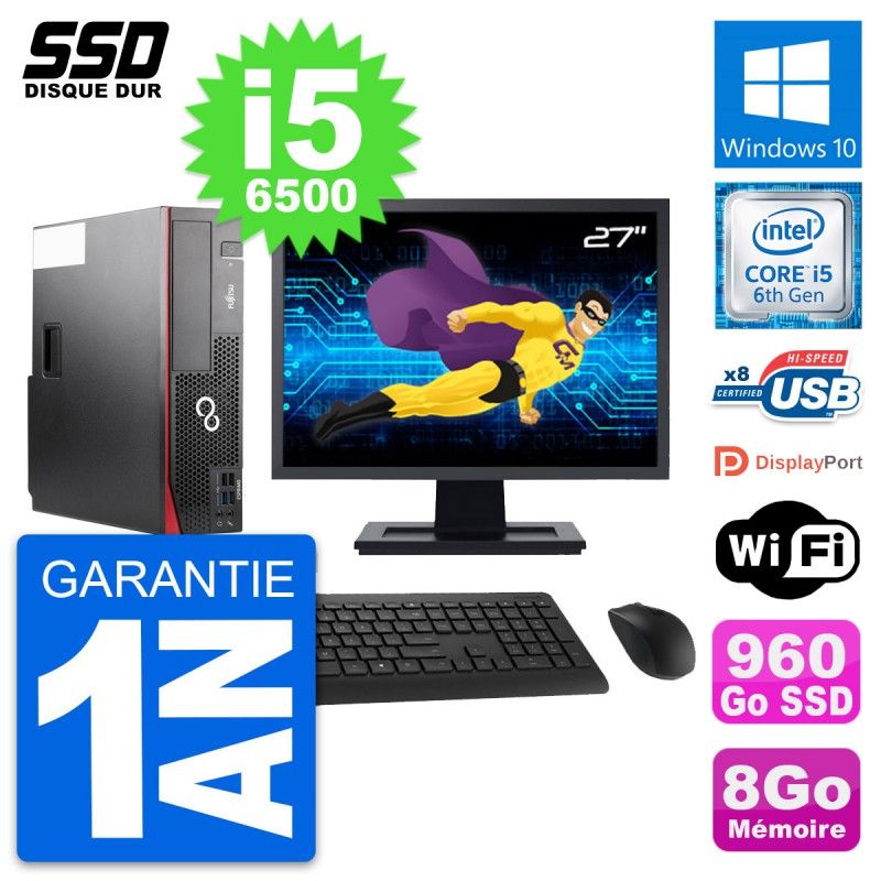 Fujitsu D556 DT 27-Inch All-in-One PC