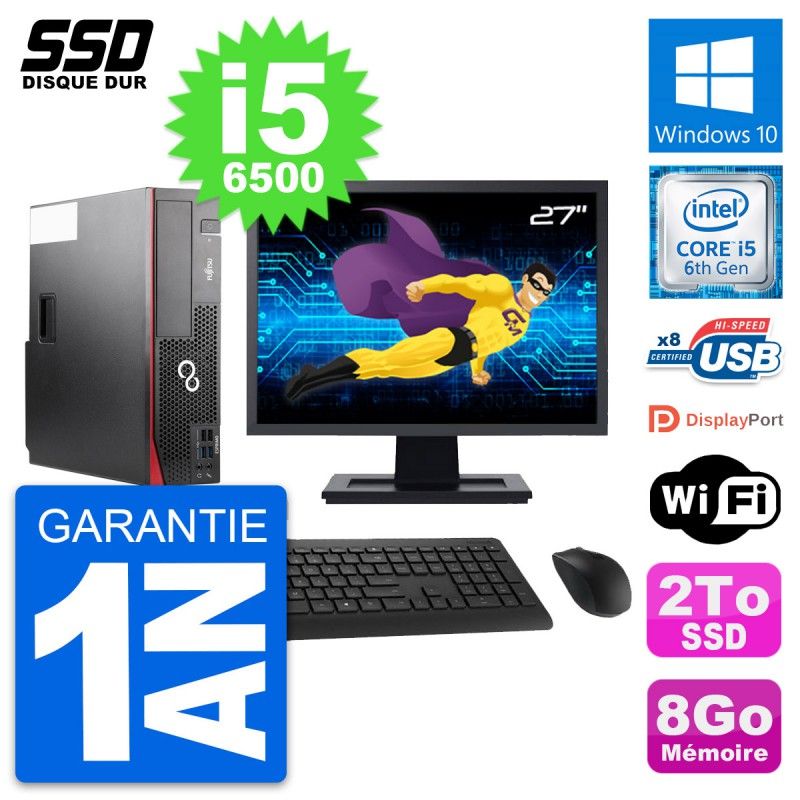 Fujitsu D556 DT 27-Inch All-in-One Desktop Computer