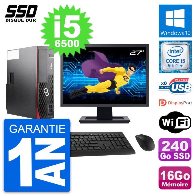 Fujitsu D556 DT 27-Inch All-in-One PC
