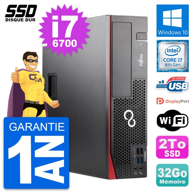 Fujitsu Esprimo D556 DT Desktop Computer