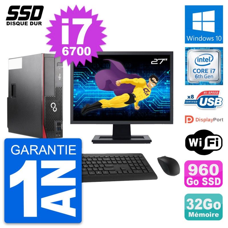 Fujitsu D556 DT 27-Inch Desktop PC