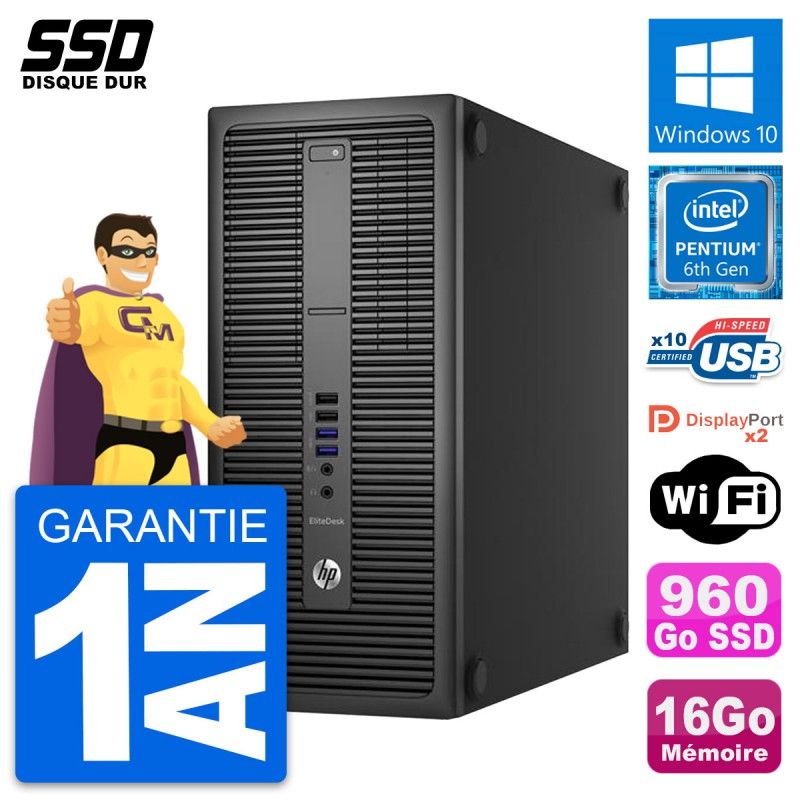 HP EliteDesk 800 G2 Desktop Computer