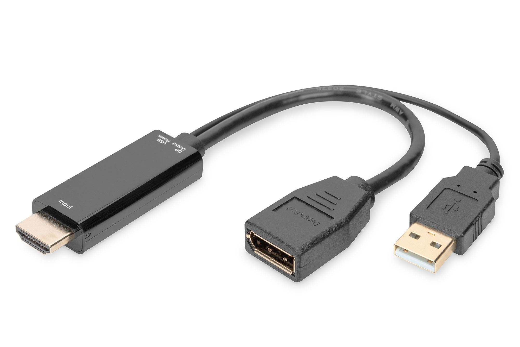 Adaptador Digitus HDMI 4K a DisplayPort