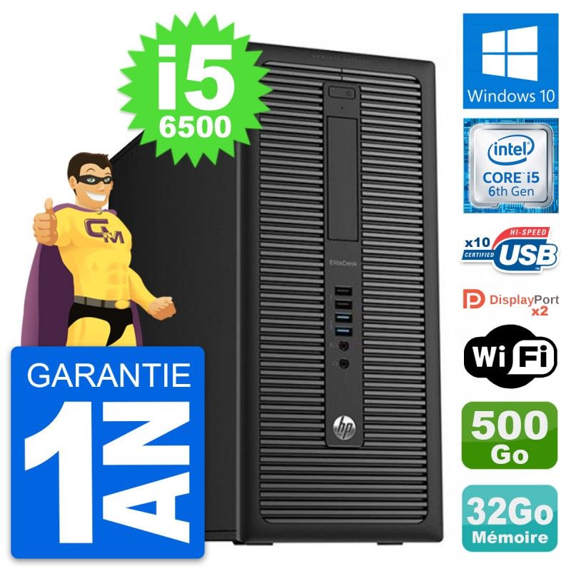 HP EliteDesk 800 G2 Desktop Computer