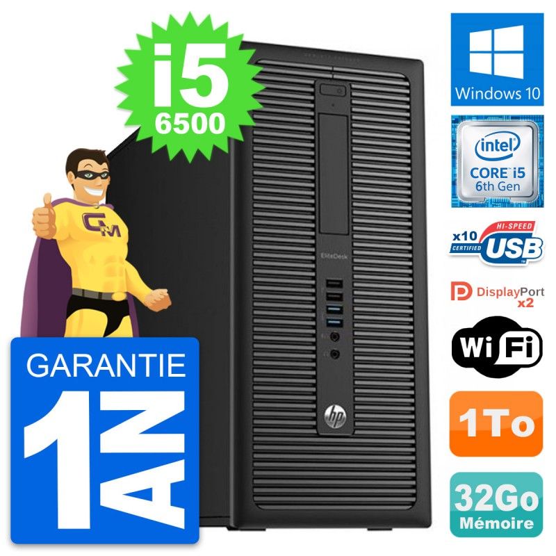 HP EliteDesk 800 G2 Desktop Computer