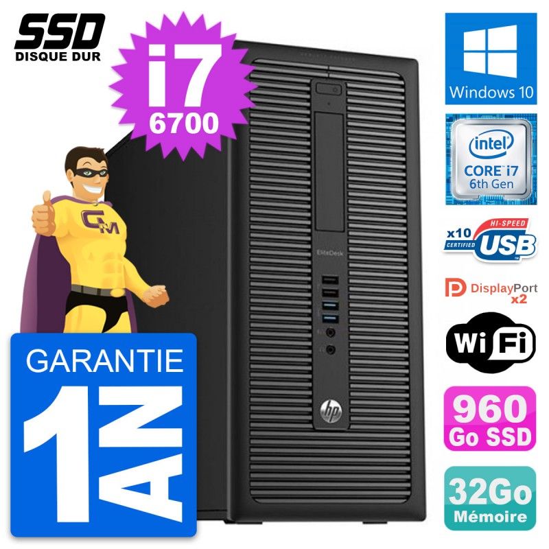 HP EliteDesk 800 G2 Desktop Computer