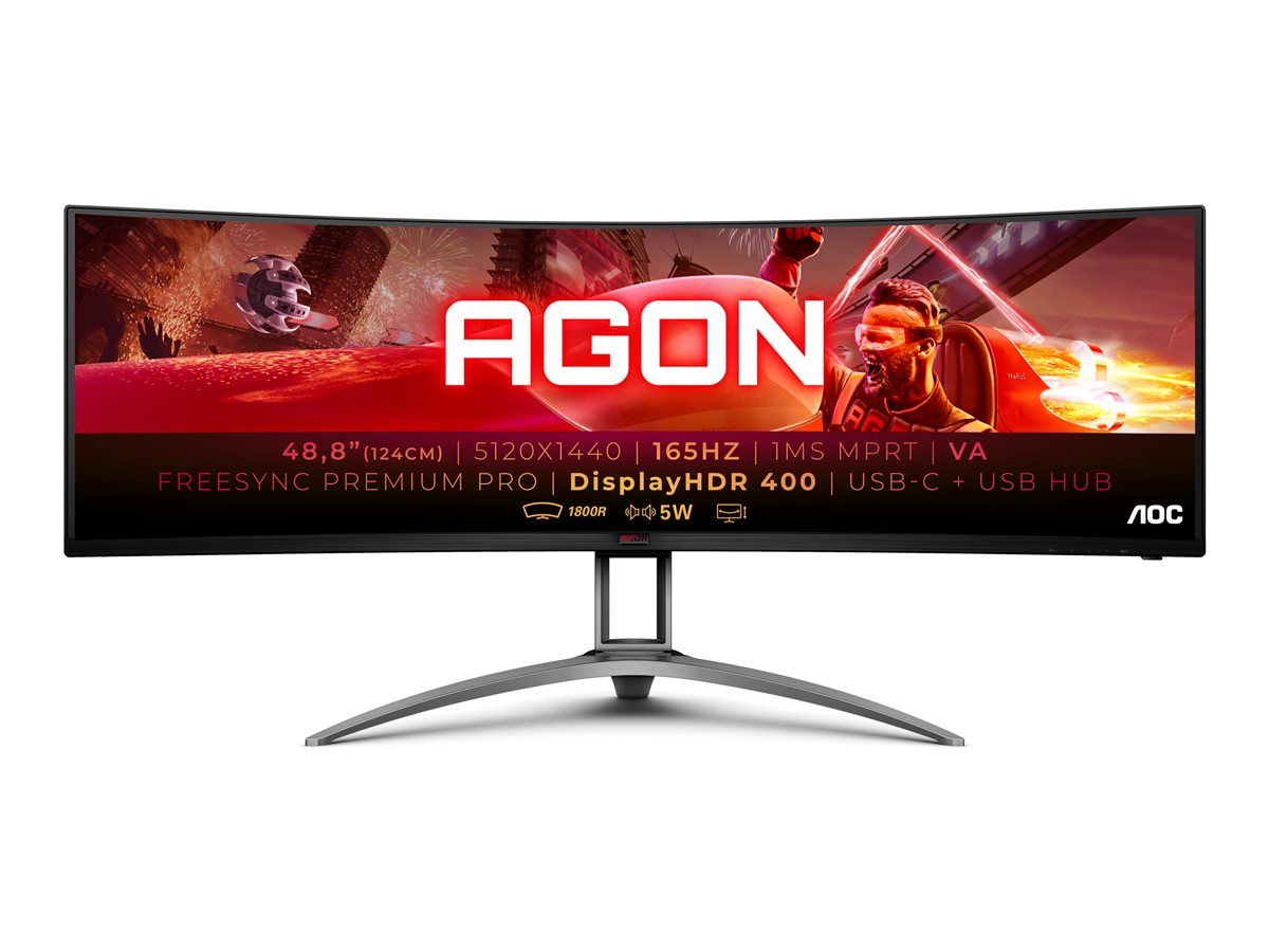 AOC AG493UCX2 - AGON Series 49" Curved Gaming Monitor