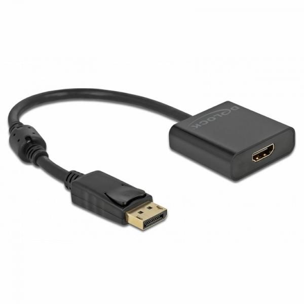 Adaptador DisplayPort a HDMI Delock 63585 Negro