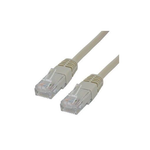 Cable RJ45 Cat 5e MCL Samar - 0.5 m - Gris
