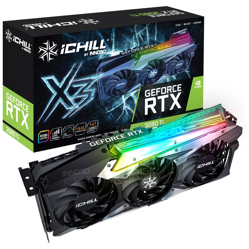 Carte graphique Innovision GeForce RTX 3080 Ti iChill X3