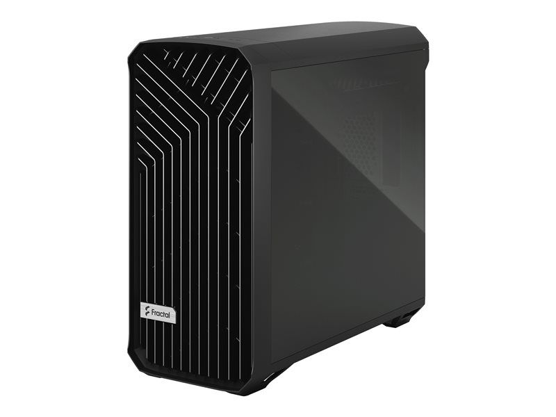 Fractal Design Torrent RGB Case - Extended ATX - Windowed Side Panel - No Power Supply (ATX) - Black - USB/Audio